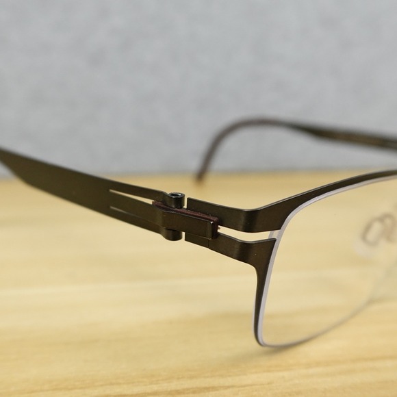 OVVO OPTICS 2880 C447 BROWN GUNMETAL AUTHENTIC FRAMES EYEGLASSES 52-18-140 - Picture 2 of 11